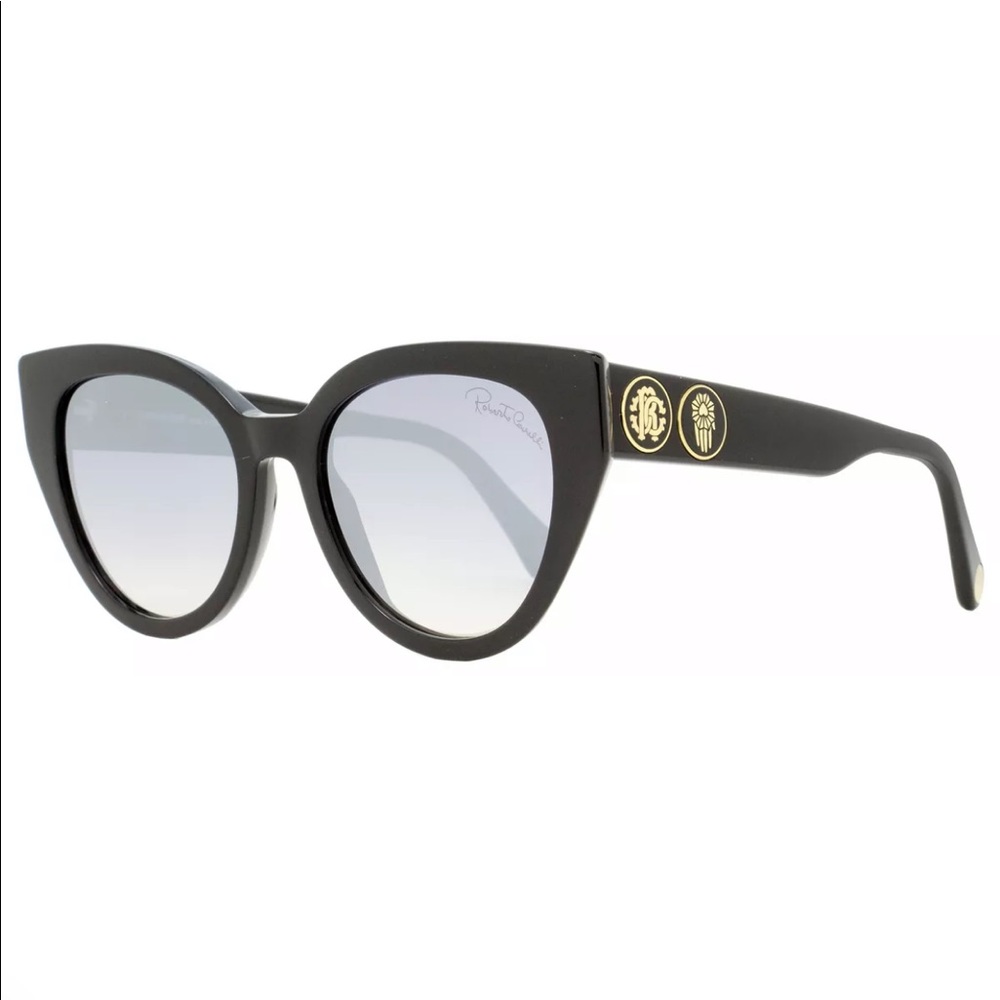 Roberto Cavalli Cateye Sunglasses Black